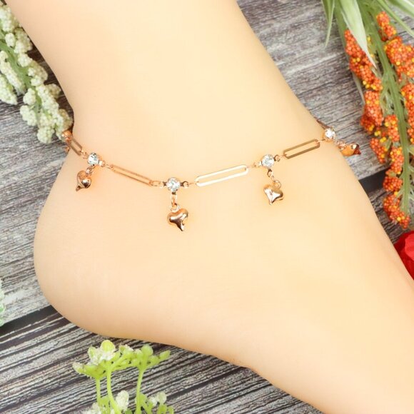 "Elegant Handmade Anklet – Delicate Jewelry for Women, MAR091163 - Picture 9 of 10